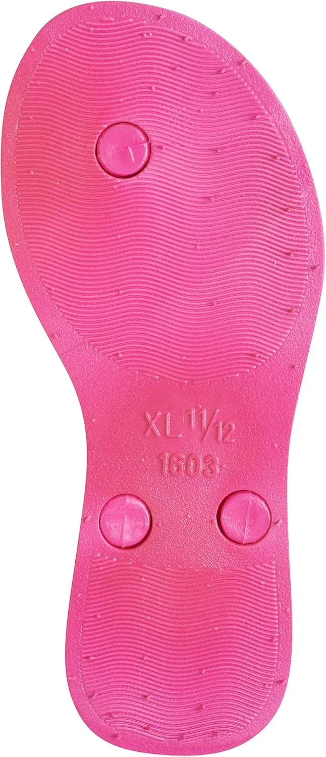 bebe Girls' Sandals - Open Toe Summer Flat Dress Shoes Snap Buckle Sandals with Chiffon Flower Design and Cushioned Sole