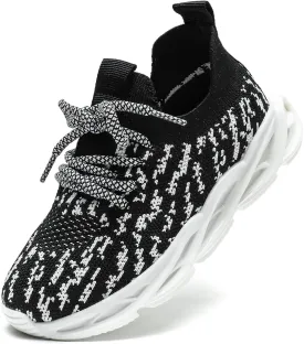 DADAWEN Toddler/Little Kid Boys Girls Lightweight Breathable Sneakers Strap Athletic Tennis Shoes for Running Walking