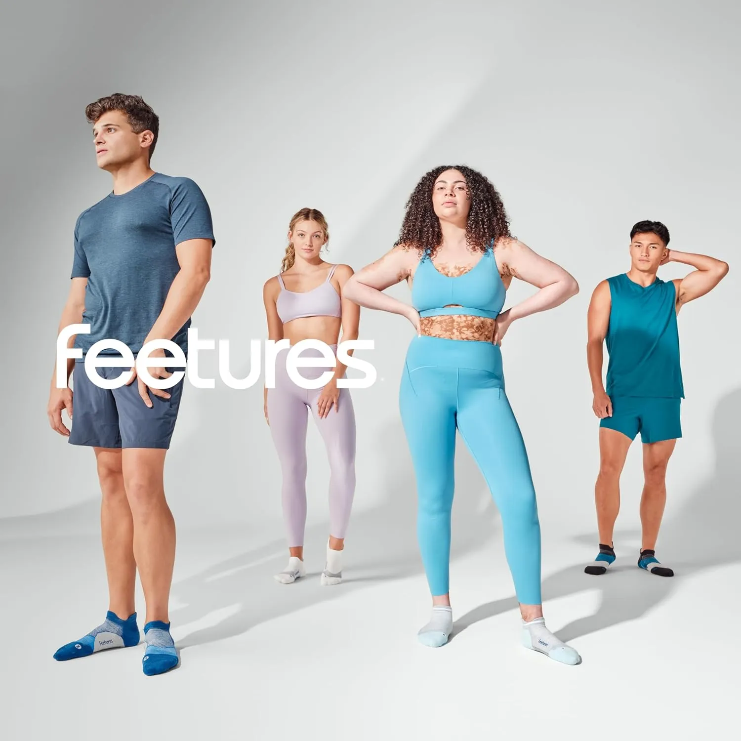 Feetures Women's Elite Light Cushion No Show Tab