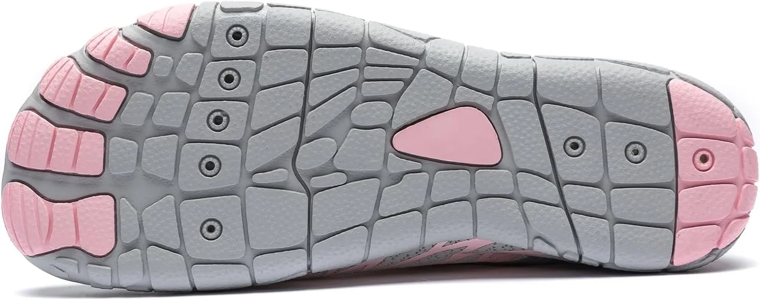 Hiking Barefoot Shoes for Women Men Breathable & Non-Slip Athletic Barefoot Wide Toe Water Shoes Lightweight Perfect for Walking,Running,and Swimming