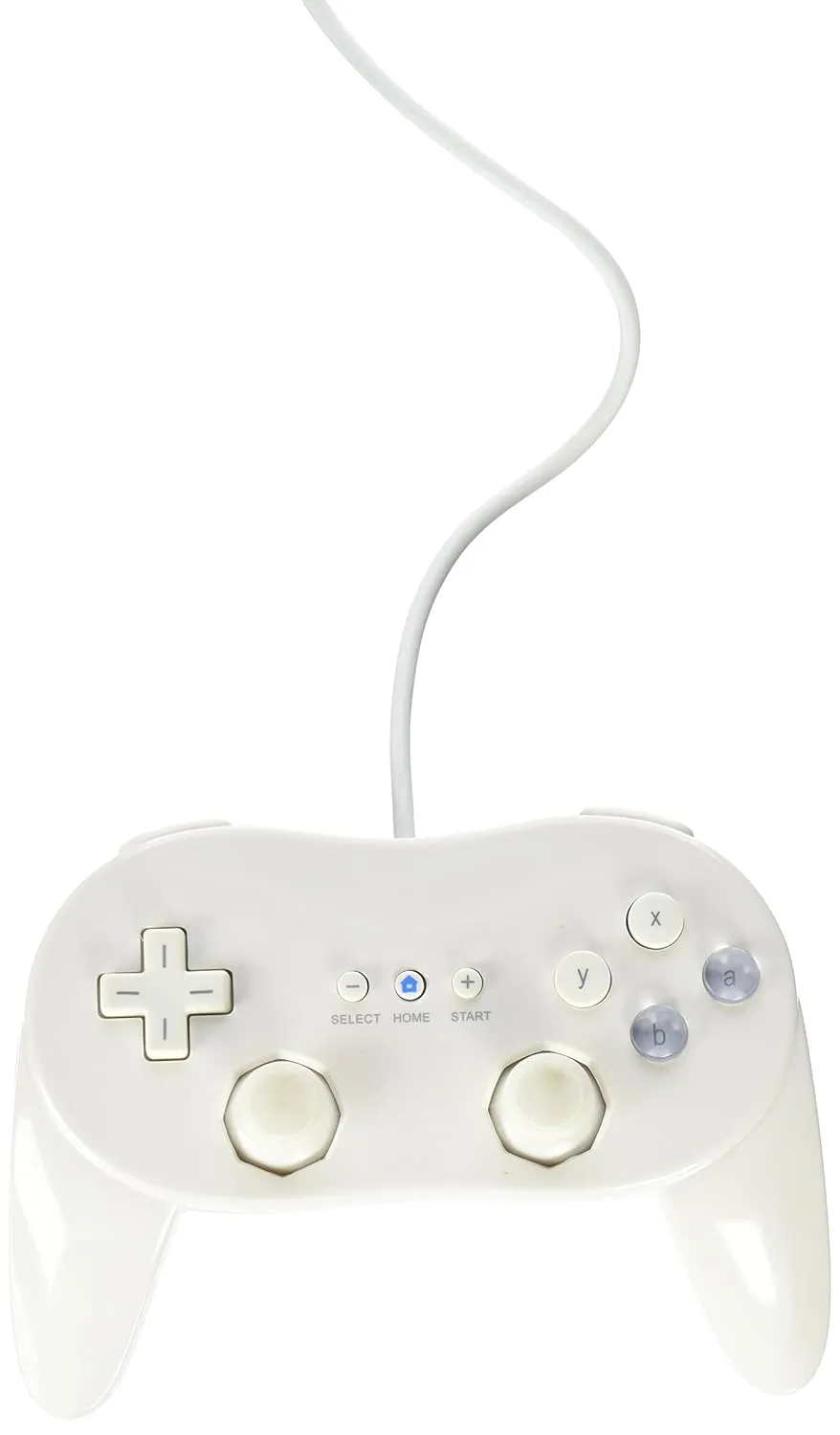 Old Skool Wii Classic Pro Controller for Wii and WiiU White