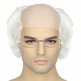 Short Curly Old Man Bald Cap Wig Mad White Scientist Synthetic Balding Halloween Anime Cosplay Costume Wigs